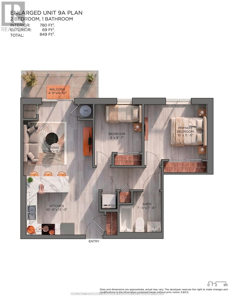 Unit 9A - 102 - 18 CENTRE STREET, Bluewater (Zurich) 3