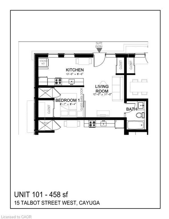 Unit 102 - 15 Talbot Street W, Cayuga 2